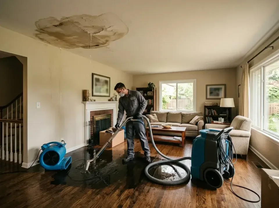 attic-pipe-burst-ceiling-drip-008 — frequently asked questions, Water Damage Restoration & Carpet Care in The Village, OK